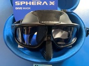 Maska nurkowa Sphera X Aqua Lung czarny silikon