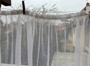 Firanka biała, 130-175 x 340