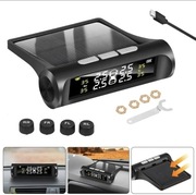 4x CZUJNIK CZUJNIKI CIŚNIENIA OPON W KOŁACH I TEMPERATURY TPMS SOLAR LCD