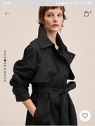 Trencz premium Mango xs nowy