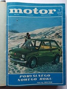 Motor rocznik 1976 w oprawie introligatorskiej