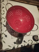 Sitko metalowe czerwone 