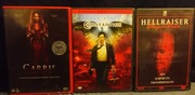 CARRIE, CONSTANTINE, HELLRAISER, 3xDVD, LEKTOR 