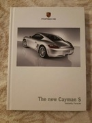 2005 Porsche CAYMAN S Prospekt angielski twarda oprawa E/WW