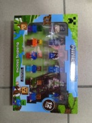Zestaw figurki Minecraft dał chłopca 