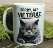 Kubek z kotem dla kociary | kot brytyjski z defektem