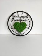 Obraz serce dla Kochanym dziadkom podziękowanie 