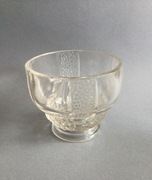 Cukiernica, pucharek szklany PRL