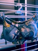 Stroj kapielowy 2 czesciowy kolorowy z metka 38d 