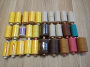 Zestaw nici nowe i prawie nowe