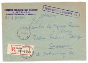 Grójec - Koperty polecone 1965-75