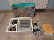 super famicom nintendo snes komplet pady gra zasilacz pudelko idealny stan