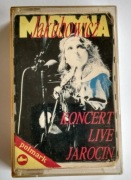 Kaseta MC M Jakubowicz Riedel Live 1989 rok