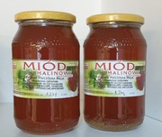Miód Malinowy 1200g sezon 2024r