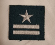 Oznaki stopnia beret zielony MAJOR