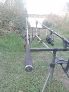 wędki karpiowe fox horizon x4 abbreviated+kołowrotki prologic 3 szt+pokrowi