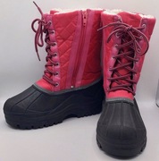 Buty zimowe wodoodporne z futrem H&M rozmiar EU 31 różowo-czarne