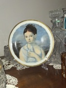 Patera Wawel talerz ozdobny Dziewczynka z gołebiem