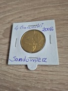 MONETA ZASTĘPCZA - 4 GAWORKI - SANDOMIERZ  2008r