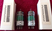 2 x Philips JAN 5814A ~ Ecc82 12au7 Gain 111% 1960