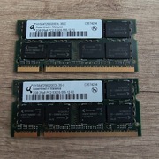 Pamięć do laptopa SODIMM DDR2 667MHz PC5300 4GB 2x2GB Qimonda 