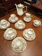 Serwis kawowy Chodzież Iwona Róża 6 osób 