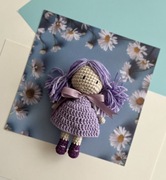 Aniołek zrobiony na szydełku, crochet angel