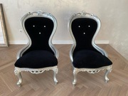 Komplet foteli antycznych Ludwik XIV po renowacji