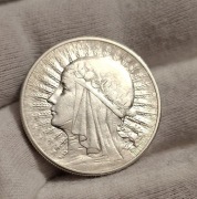Moneta 10 zł  POLONIA - Głowa Kobiety z 1932 r b.z.m. 