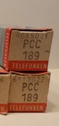 PCC189 - Telefunken - NOS , nie używane - para - 2  sztuki