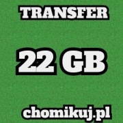 TRANSFER CHOMIKUJ 22 GB BEZTERMINOWO