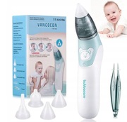 Aspirator do nosa, 2 w 1 elektryczny środek do czyszczenia nosa