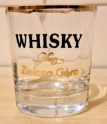 Szklanka do whisky Polmos Zielona Góra złocona