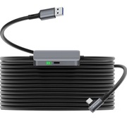 STOUCHI kabel 5M USB 3.0 typu A do C z oddzielnym portem ładowania