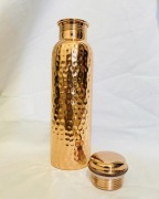 BUTELKA MIEDZIANA 900 ML - HAMMERED