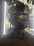 Hełm taktyczny super high cut czarny asg OPIS