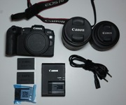 Aparat CANON EOS RP + 2 obiektywy (24-105 + 35) + ładowarka + 3 akumulatory