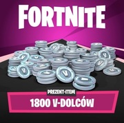 Fortnite 1800 V-dolców Gift Podarunek V-bucks Przedmiot Ze Sklepu