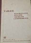 Tablice matematyczne fizyczne chemiczne i astrono