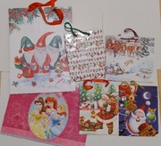 Torebki prezentowe świąteczne Mikołaj 