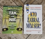 Zestaw 2 książek Spencer Johnson  "Kto zabrał mój ser?"  "Tak czy Nie" 