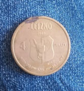 Moneta 4 dukaty Leszczyńskie Byki 