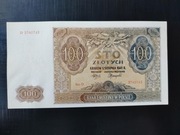 100 zł – 1941 r. - ser.D - stan UNC/UNC- (1/1-)