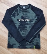 Bula bluzka termoaktywna 54% wool r 128