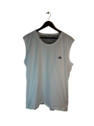 Koszulka Adidas biała z logiem 2XL