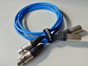 Melodika SBC1230 Sky Blue 2x XLR 1m Interkonekt Neutrik
