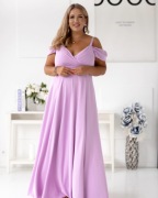 Sukienka Walentina jasny fiolet LILA 48 50 NOWA