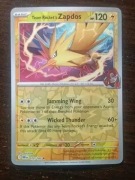 REVERSE HOLO Team Rocket's Zapdos 070/182 Karta POKEMON TCG Destined rivals