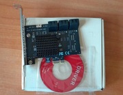 Karta Adapter PCIE 3.0 x1 na 6 x Sata III (3.0)