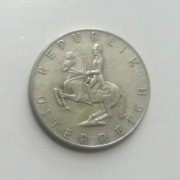 Austria 5 szylingów, 1961 Ag